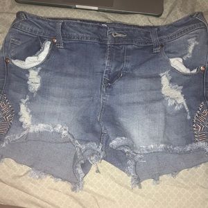 Jean shorts